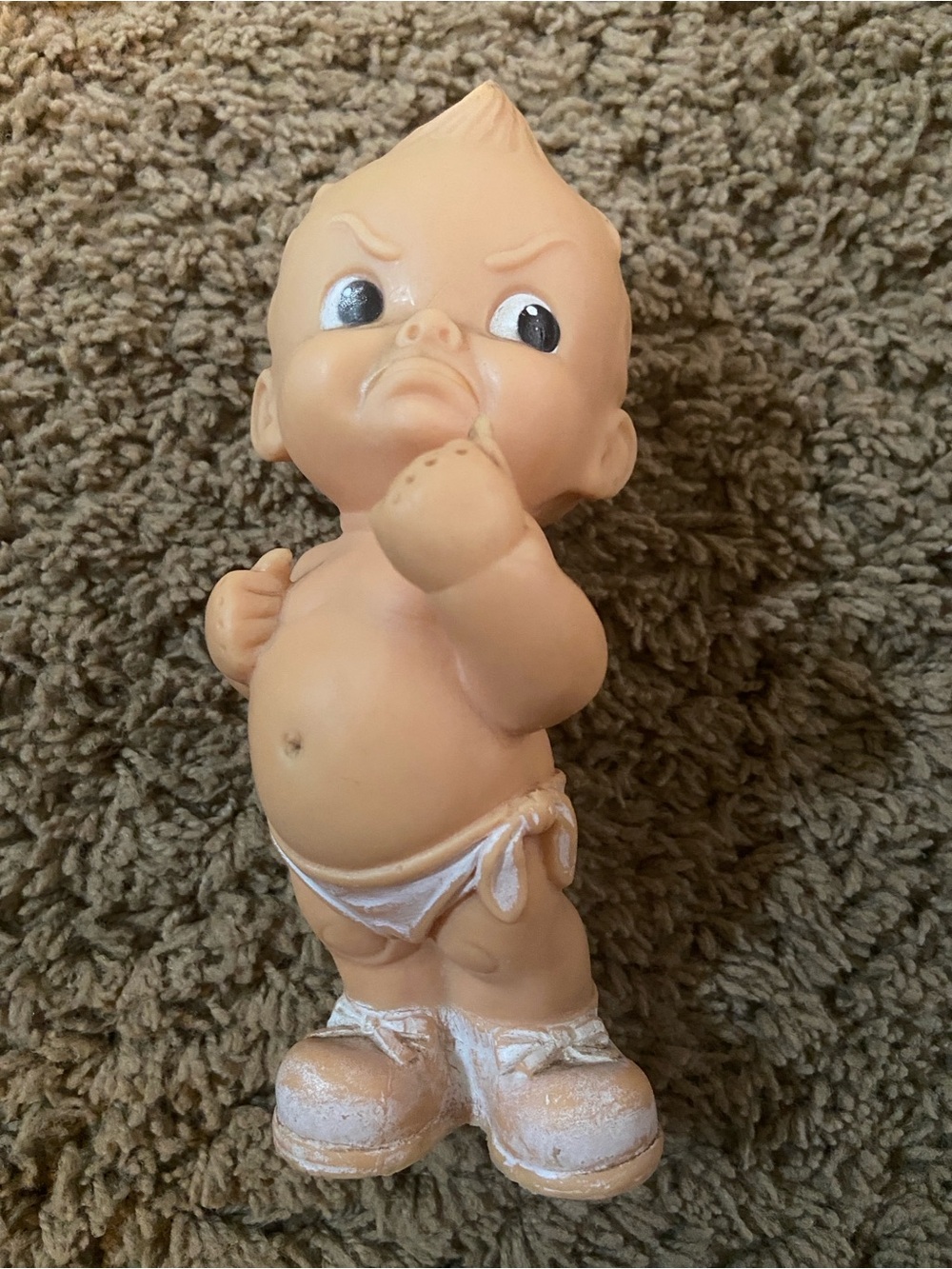 Vintage angry baby kewpie doll - Picture 1 of 2